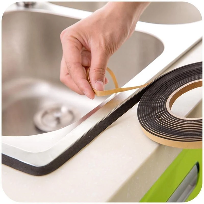 Bathroom Kitchen Shower Water Proof Mould Proof Tape Sink Bath Sealing Strip Tape Self Adhesive Waterproof Adhesive To