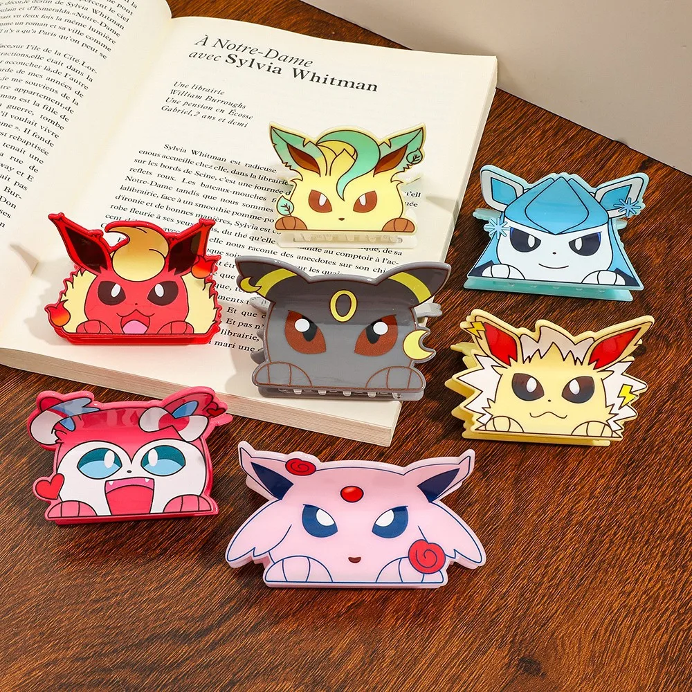 

Pok é mon Ibrahimovic cartoon clip acrylic hair clip headpiece student hair bun ponytail clip