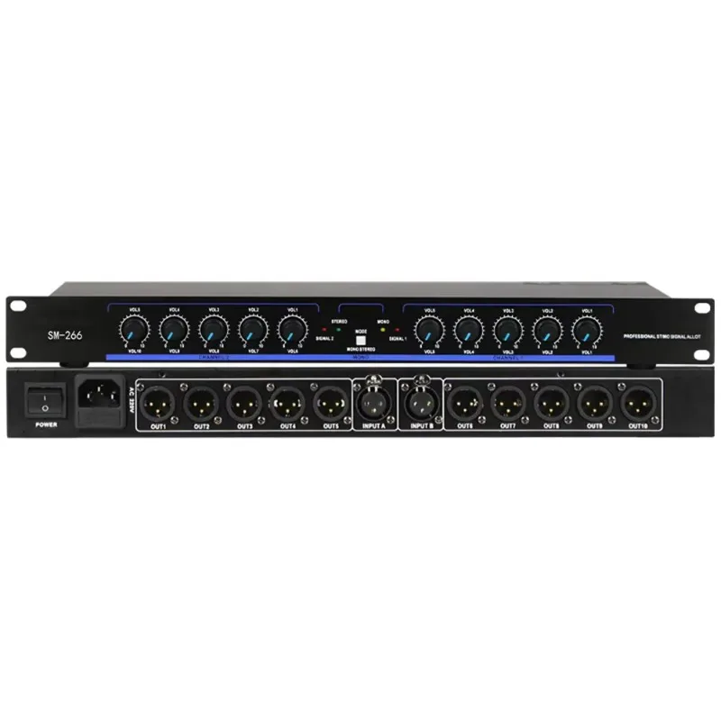 

Professional DJ Stage Performance Audio Exciter Processor SM266 Factory Direct Sales High Quality Sound Equipment
