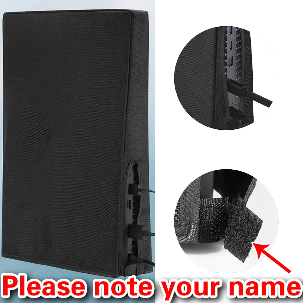 حافظة غطاء ناعمة مقاومة للغبار لقرص PS5/وحدة التحكم الرقمية، غطاء غبار بديل لملحقات ألعاب بلاي ستيشن 5