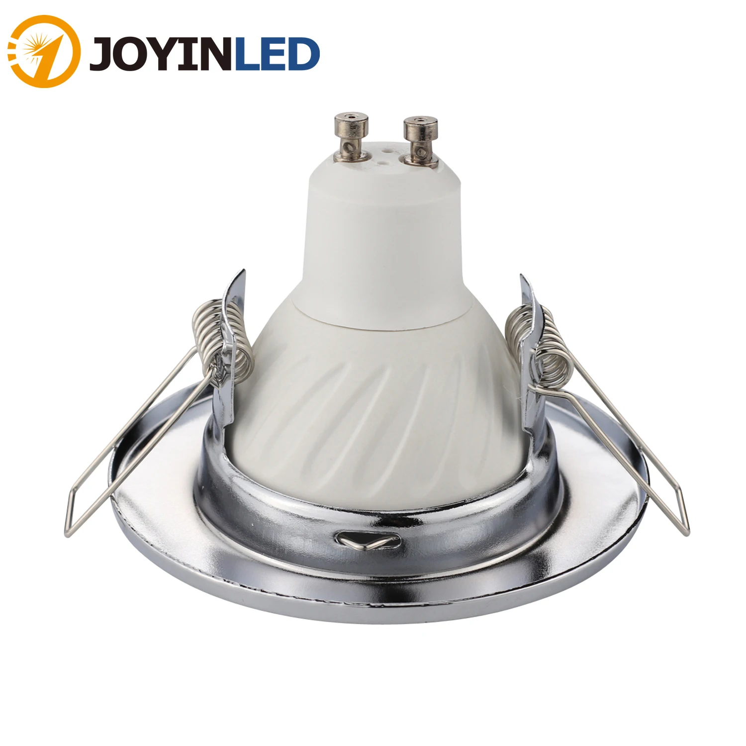 New Design Round No Adjustable Diameter 80mm LED Recessed Ceiling Down Light Fitting Frame For MR16 GU10 Bulb Fixture Housing