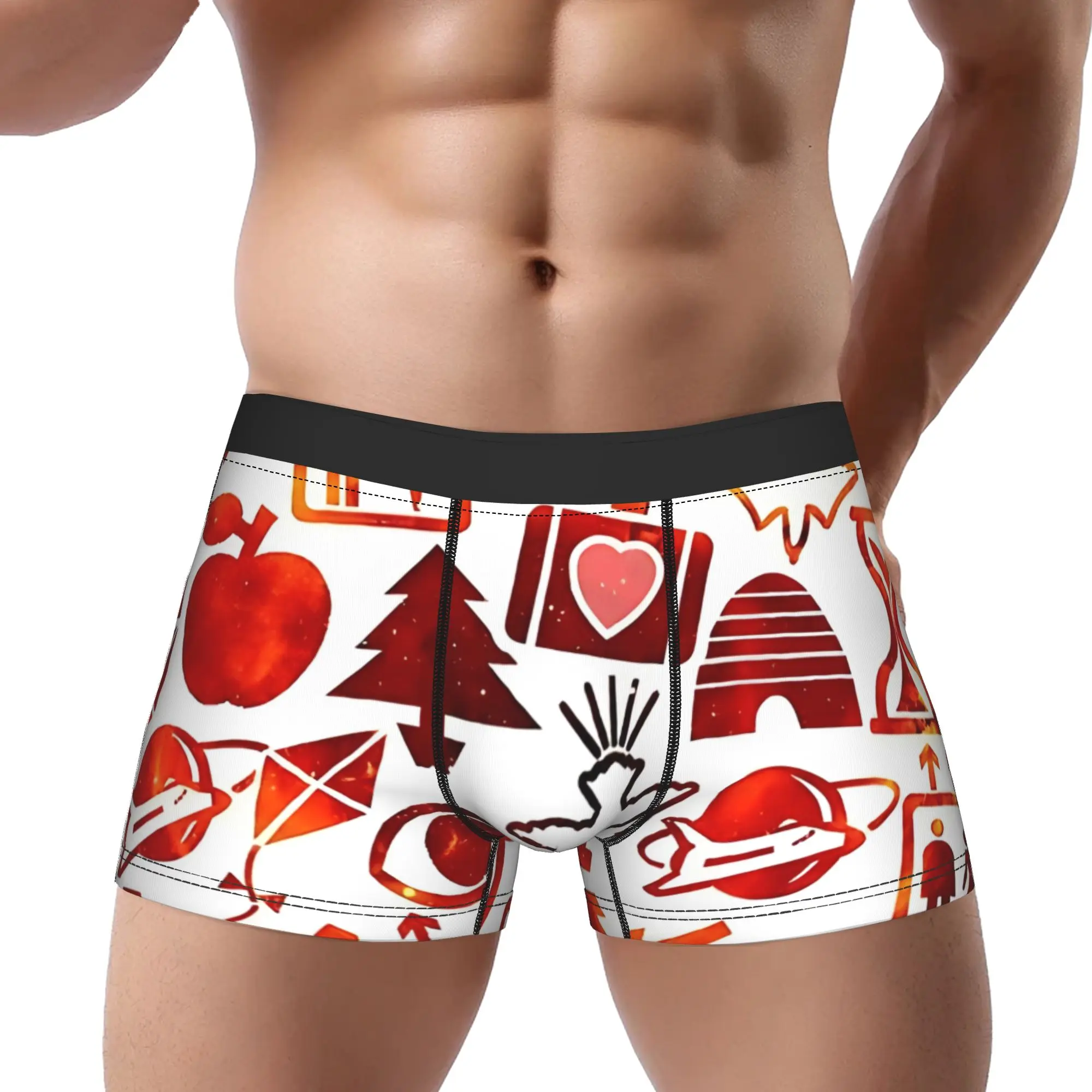 

1piece U2 Symbols All Cant Leave Behind Underpants Homme Panties Man Underwear Comfortable Shorts