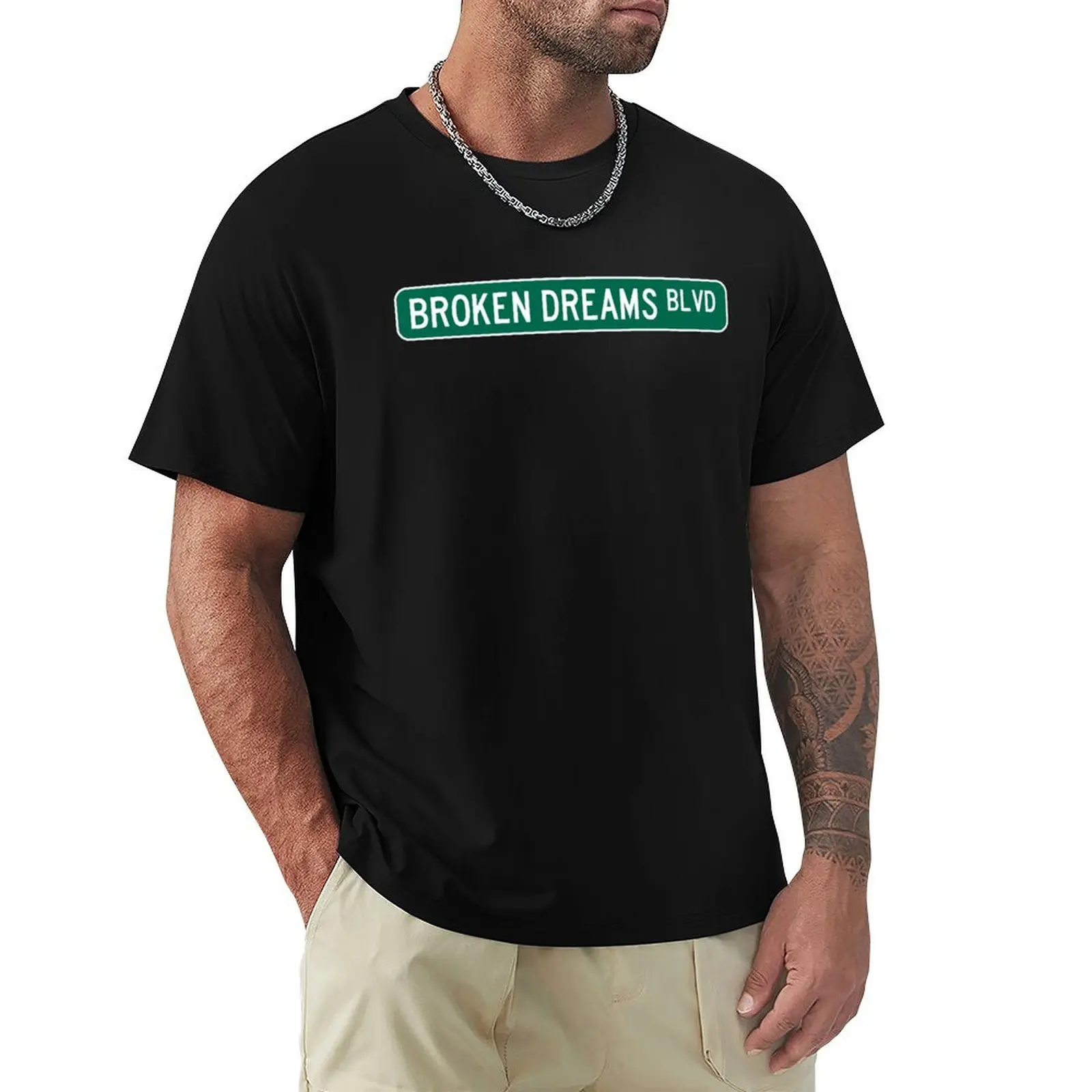 

Broken Dreams Boulevard T-Shirt Comfortable Daily Wear Tee