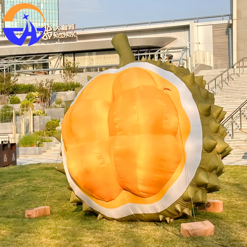 

Inflatable cartoon realistic durian air models - decorative props for festivals and events in shopping malls and scenic spots