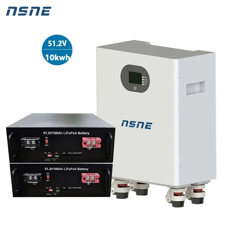 51.2v 200Ah Solar Lithium Battery Pack 10kWh Home Energy Storage System Lifepo4 Battery Pack