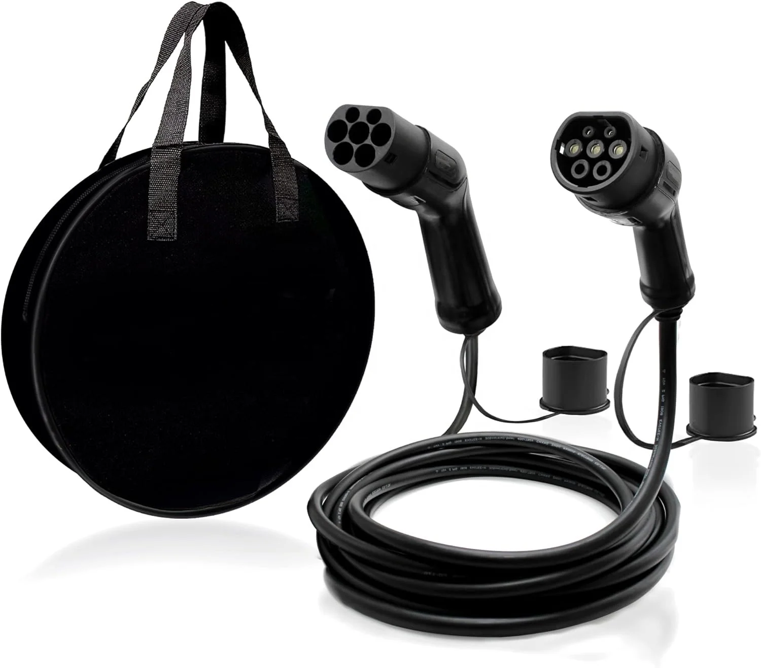 Lily Customized 5M Ac Type 2 To Type2 Dual Charging Cable 22kW 32a 3 Phase Mode 3 Type 2 To Type 2 Ev Charging Cable For Ev