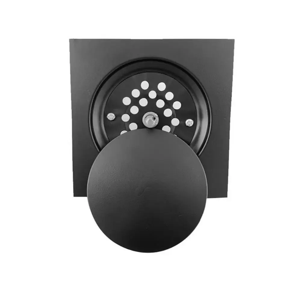 

Removable Square Shower Drain Press Type Waterproof Bathroom Hair Strainer Rubber Gasket Tiled Insert Bathroom Drain Plug