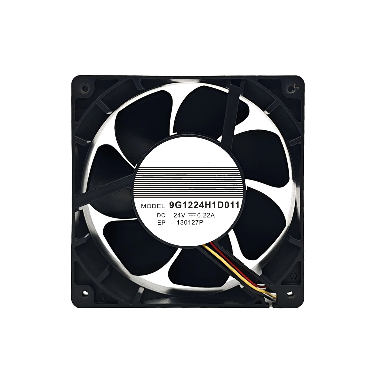 

Cooling Fan 9G1224H1D011 DC 24V 0.22A 5.28W 2600RPM 12CM 12038 120*120*38MM