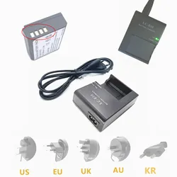 LP-E10 Camera Battery Charger Replace LC-E10C for Canon 1100D 1200D 1300D 1500D Rebel T3 T5 T6 T7 T100 3000D 4000D 2000D X80 X90