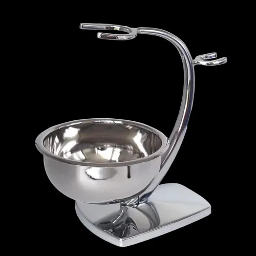 Imagen 2 del producto Kit de afeitado definitivo: juego de brochas de afeitar, soporte para maquinilla de afeitar y jabonera: regalo perfecto para hombres durante el día del padre y los cumpleaños