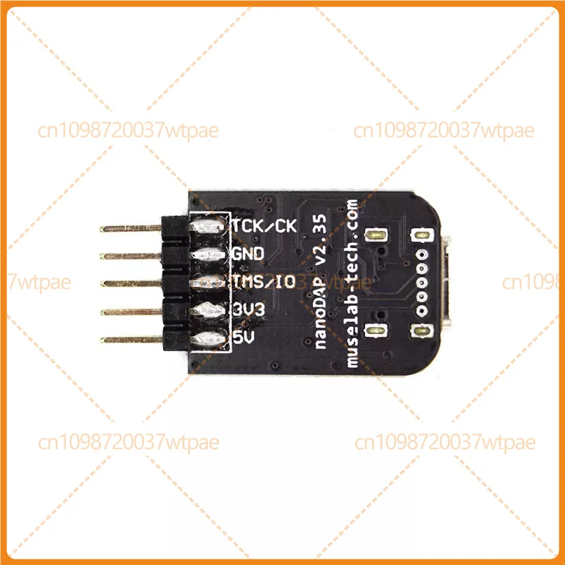 For Mini DAPLink Emulator, Type‑C, For STM32/GD32, JTAG/SWD/UART, Keil Debug & Download