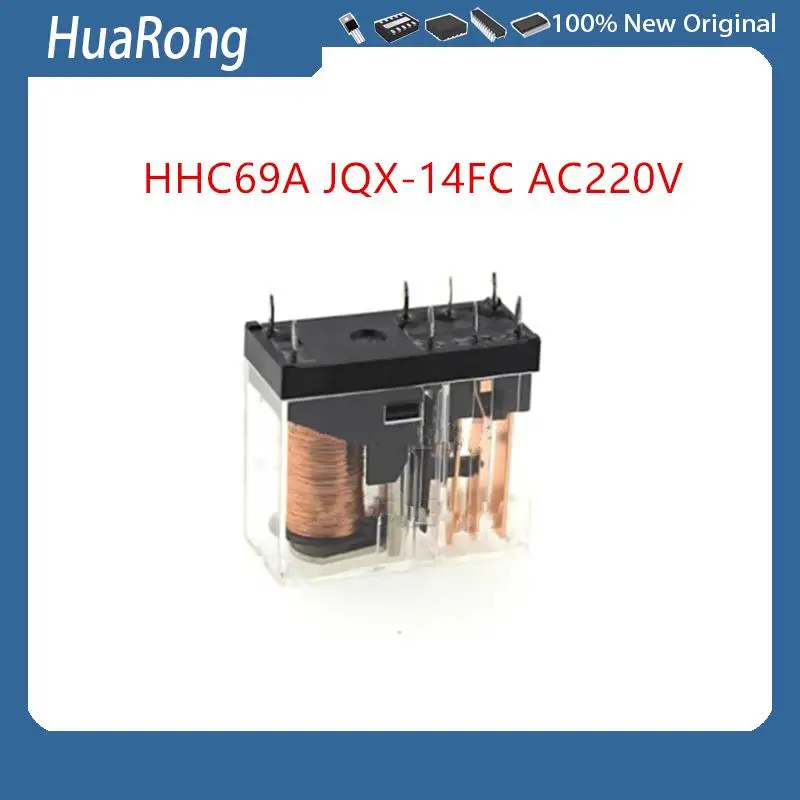 

5 шт./партия, HHC69A JQX-14FC AC220V 8PIN