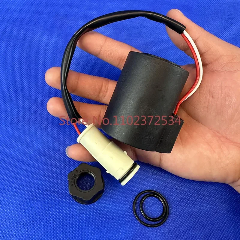 Excavator EC55 60 80 140 210 240 360 pilot safety lock solenoid valve coil core