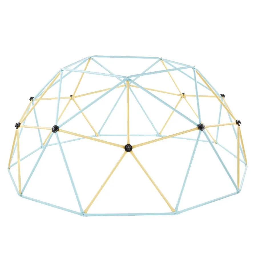 تسلق قبة 10FT هندسية قبة متسلق 1000LBS تحميل ملعب الصالة الرياضية الغابة مع 2 كرة السلة الأخطبوط صافي EasyAssembly Out