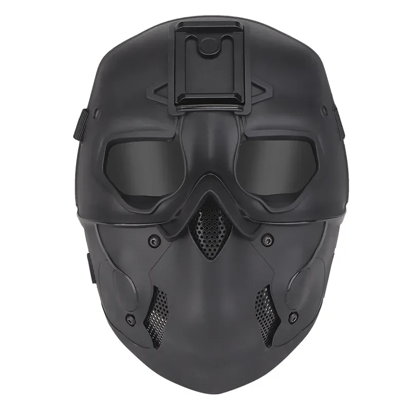 Tactical Full Face Mask Outdoor Riding Protection Windproof Sunshade Gear for Hiking Camping Motorcycle Sports Breathable