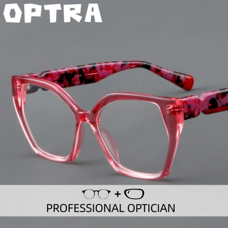

Очки для коррекции зрения OPTRA, круглые, мужские, высококачественные, с защитой от синего света, оптические очки по индивидуальному рецепту