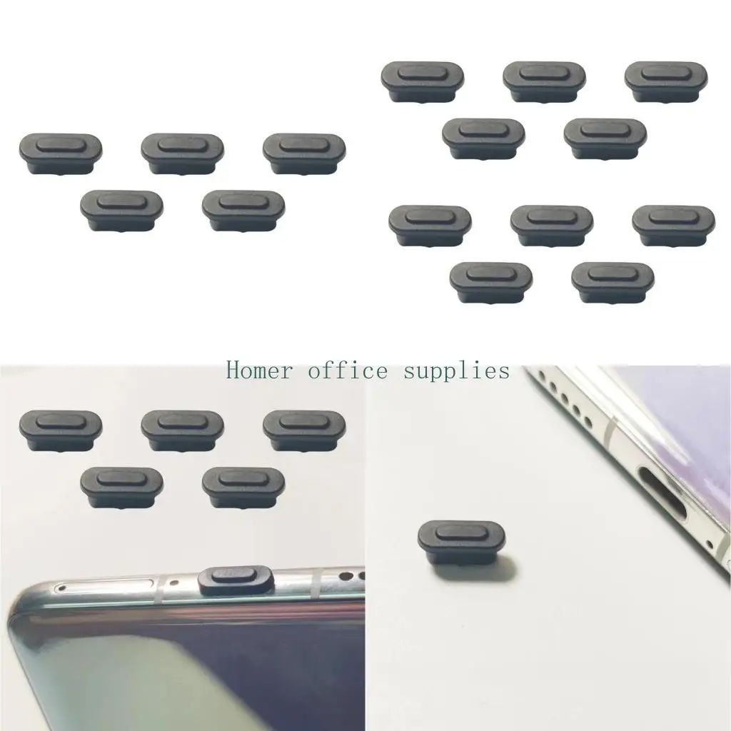 

K43B 5/10 шт. Защитная крышка USB-порта для зарядки телефона Тип C Пылезащитные колпачки Универсальная пылезащитная крышка USB C