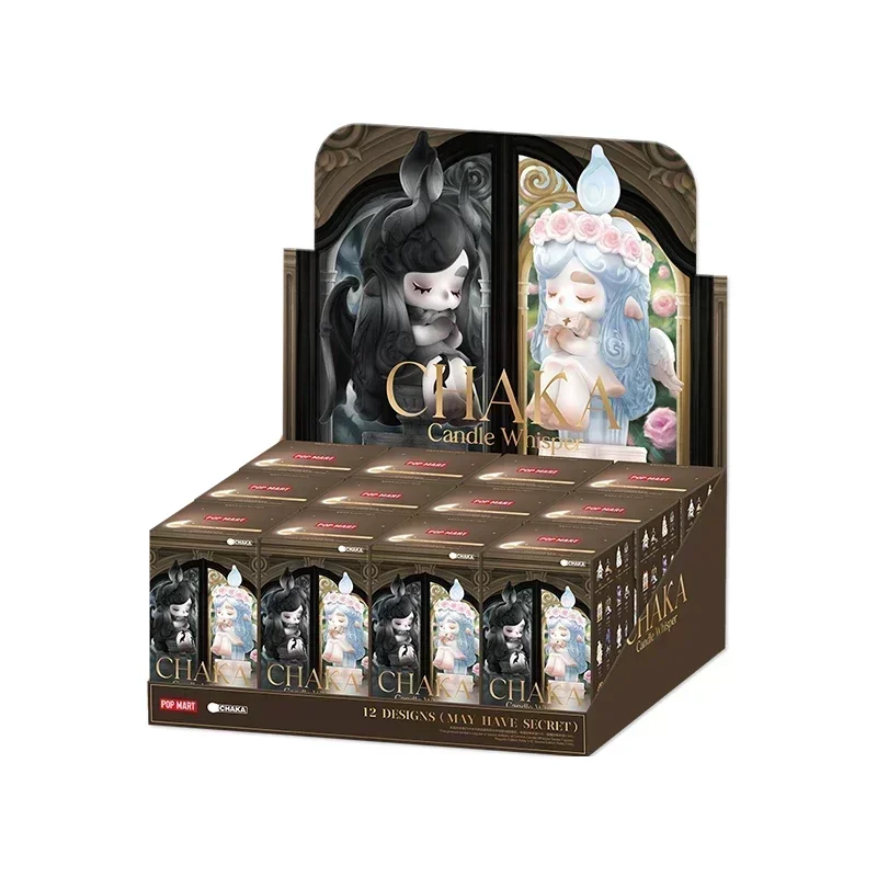POP MART Chaka Candle Whisper Series Blind Box Toys Mystery Box Guess Bag Doll Cute Anime Figure Desktop Ornaments Collection image 3