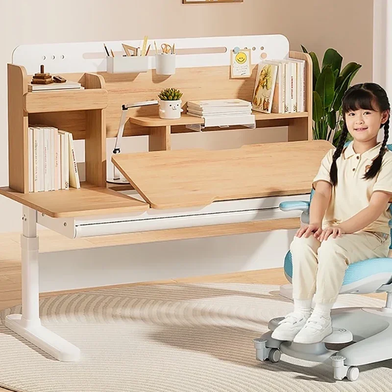 子供デスク子供小学生椅子女の子ルームデスクベッドサイドテーブル子供用品学習子供用家具