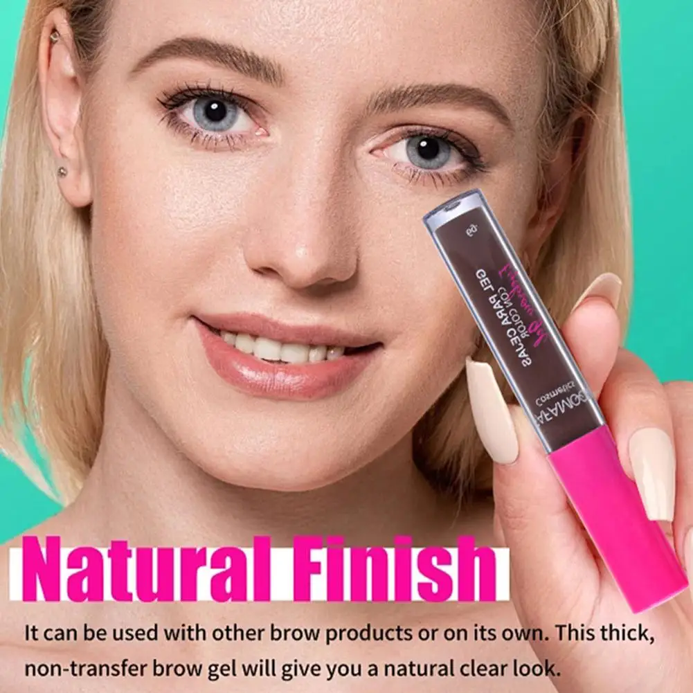 Natural Liquid Dyeing Eyebrow Cream Waterproof Lasting Enhancer Mascara Brow Eyebrows Makeup Cosmetics Tint Pigments P3M3