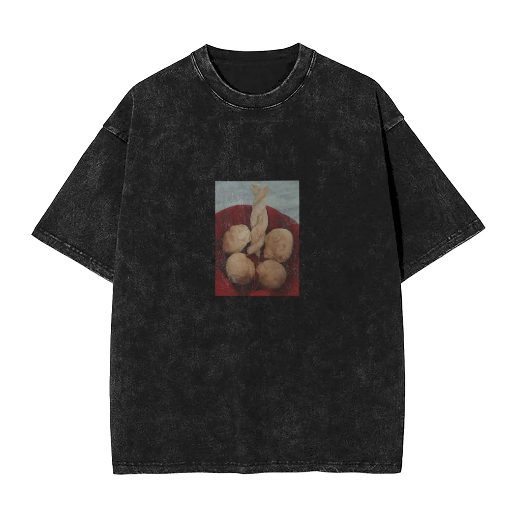 bake  rolls  eat Classic Comfort A T-Shirt Oversized Short Sleeve Cotton Tees Tops