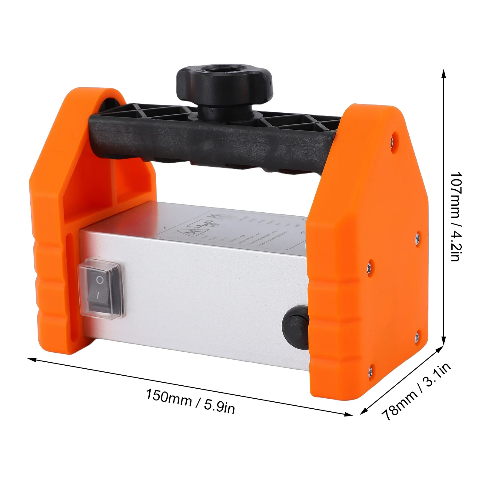 LED Wall Inspection Light Painter Developing Lamp for Painting Polishing Acceptance Orange High Brightness Work Light