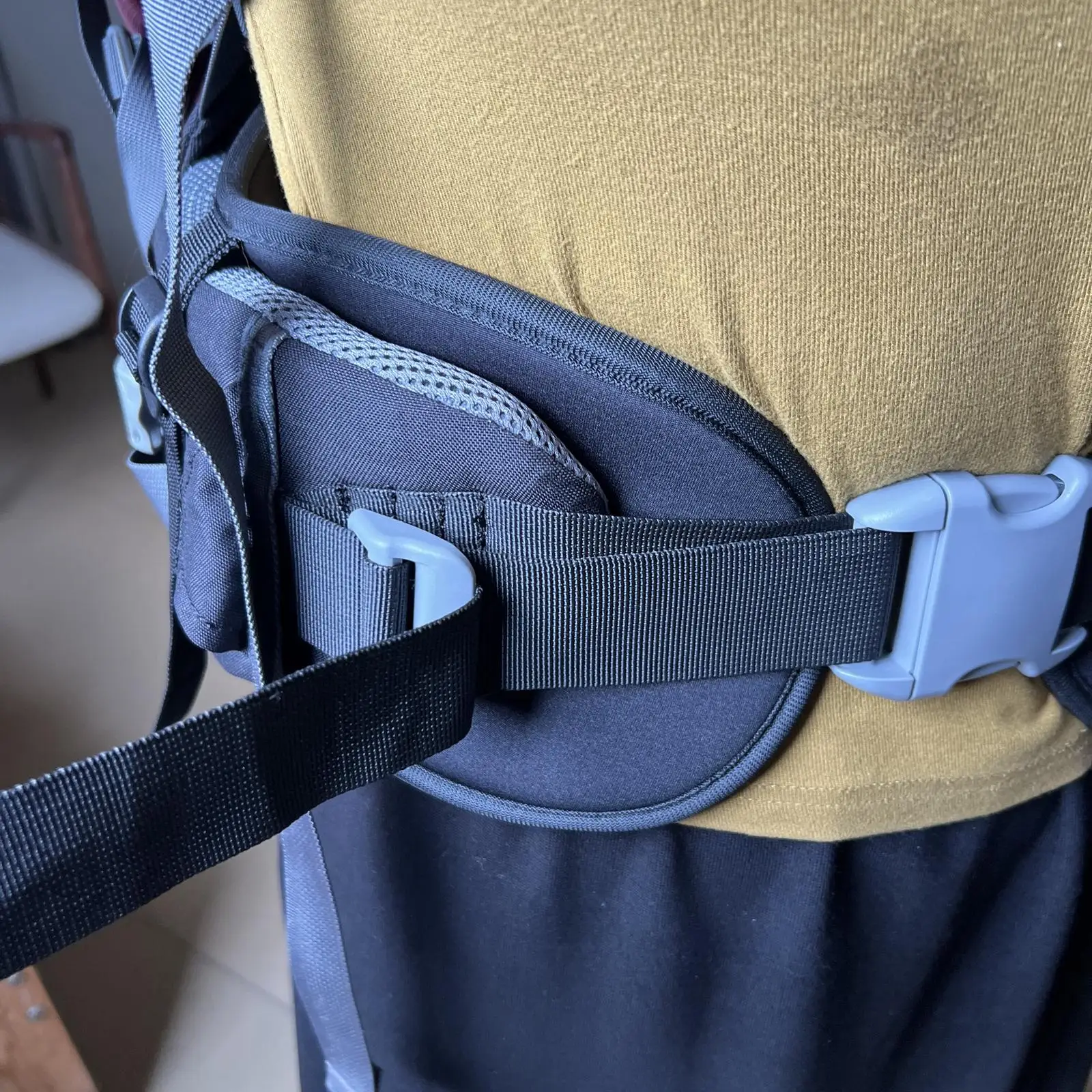 

Эргономичный поясной ремень с мягкой подкладкой, аксессуары для походов, снаряжение для активного отдыха, оборудование для рюкзаков для выживания