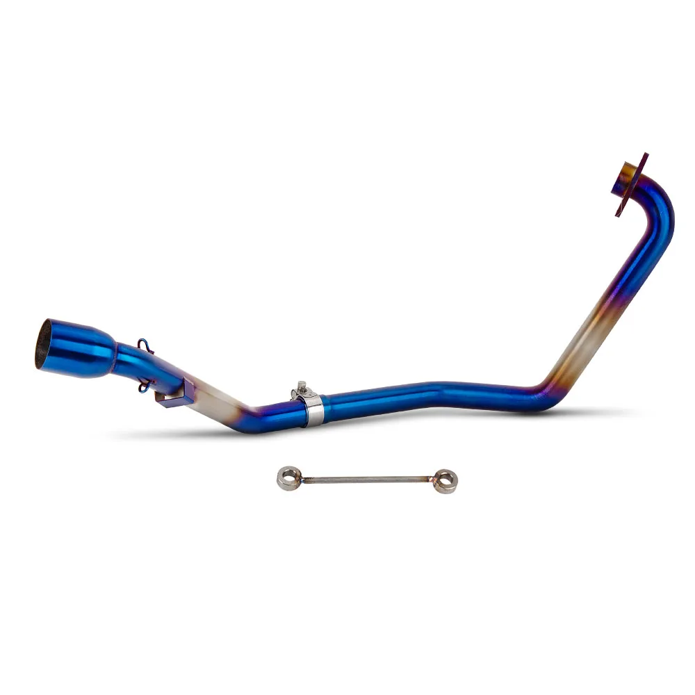 

Надеваемая передняя выхлопная труба мотоцикла, передняя соединительная труба из нержавеющей стали для Yamaha FZ-S150 FZS150 для Yamaha FZ-S150 FZS150