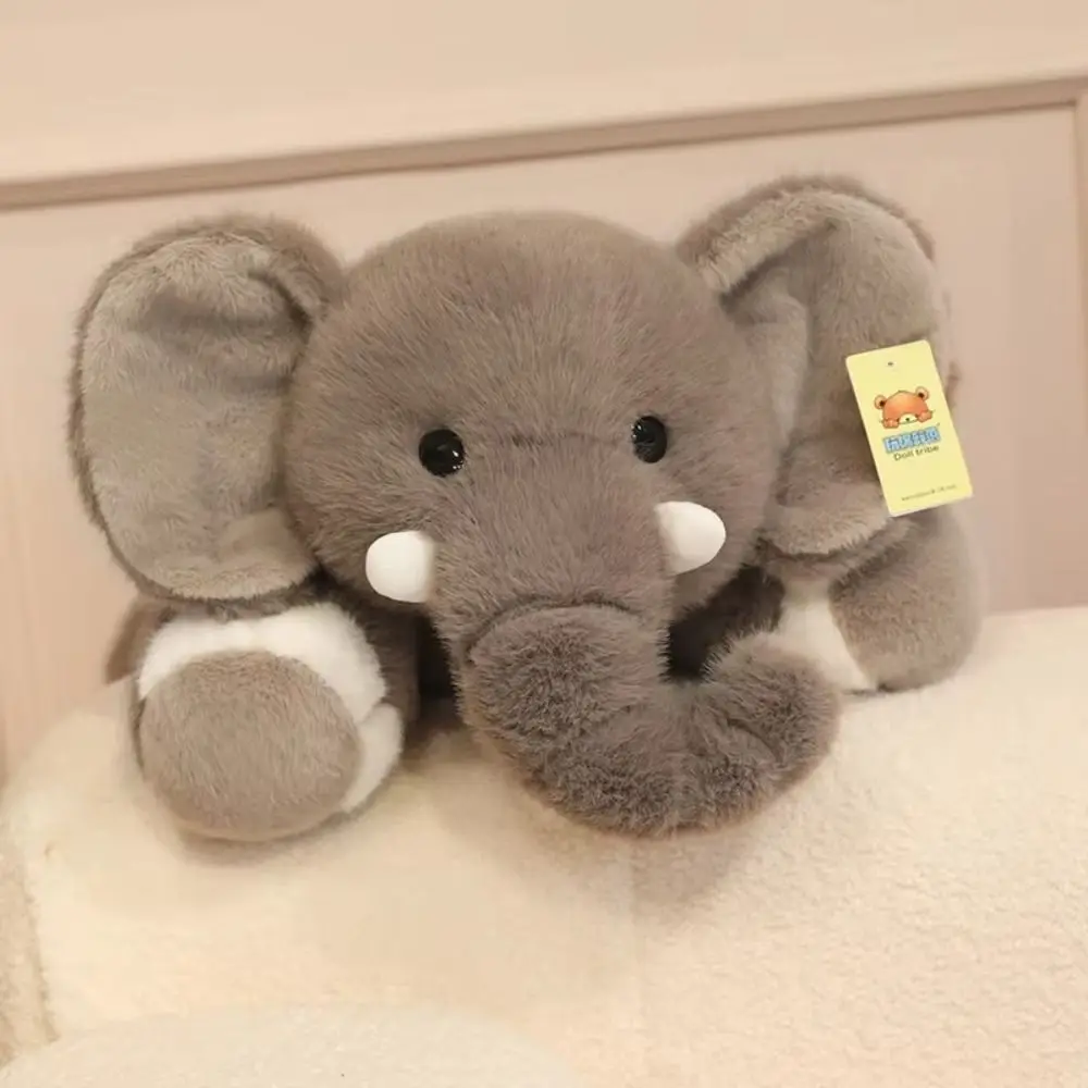 

Stuffed Animals Elephant Plush Doll Back Cushion Sofa Decorative Stuffed Elephant Toy 30/45cm Throw Pillow Elephant Doll