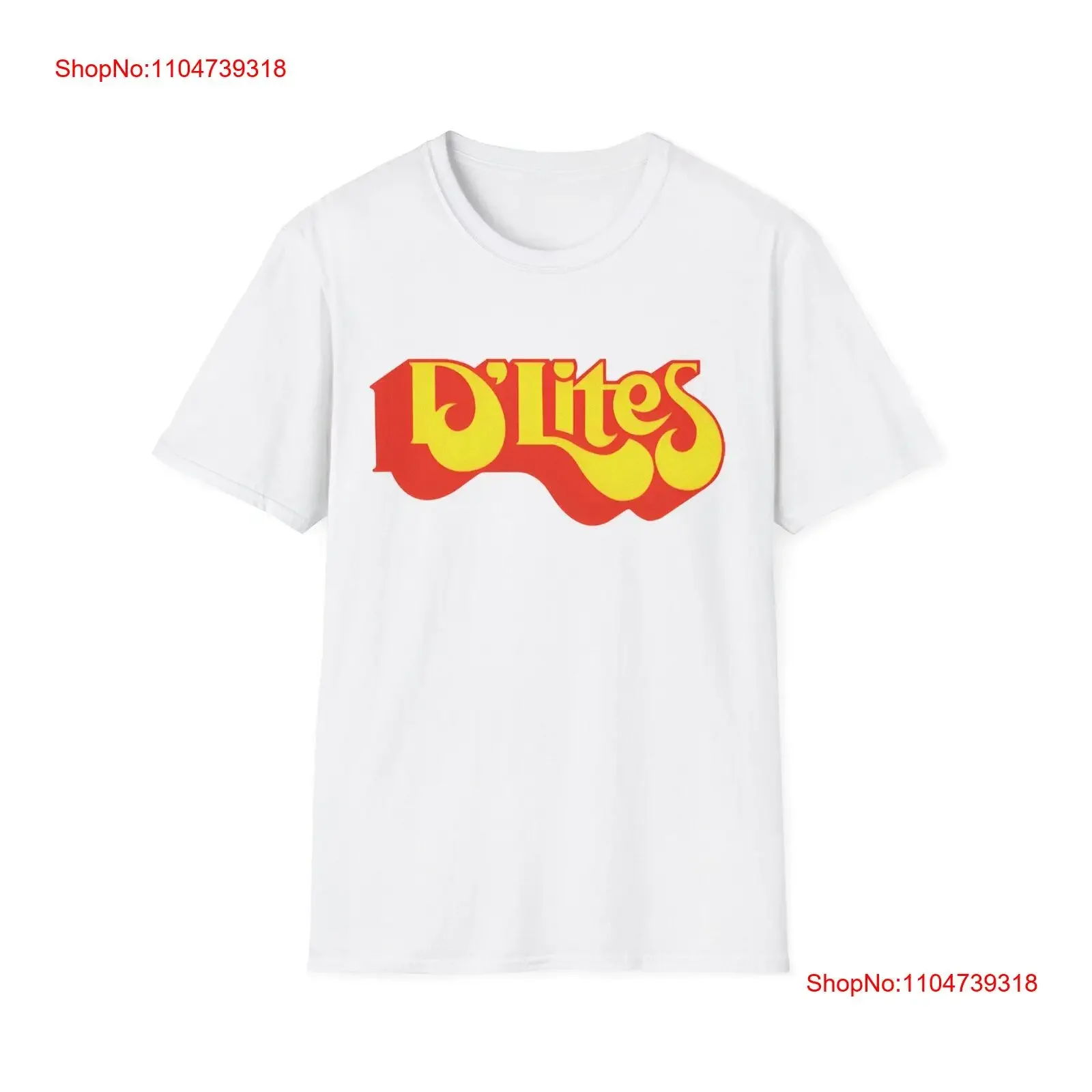 Camiseta vintage defunct d lites con logo de comida rápida saludable, lavada, cómoda, ligeramente elegante y transpirable