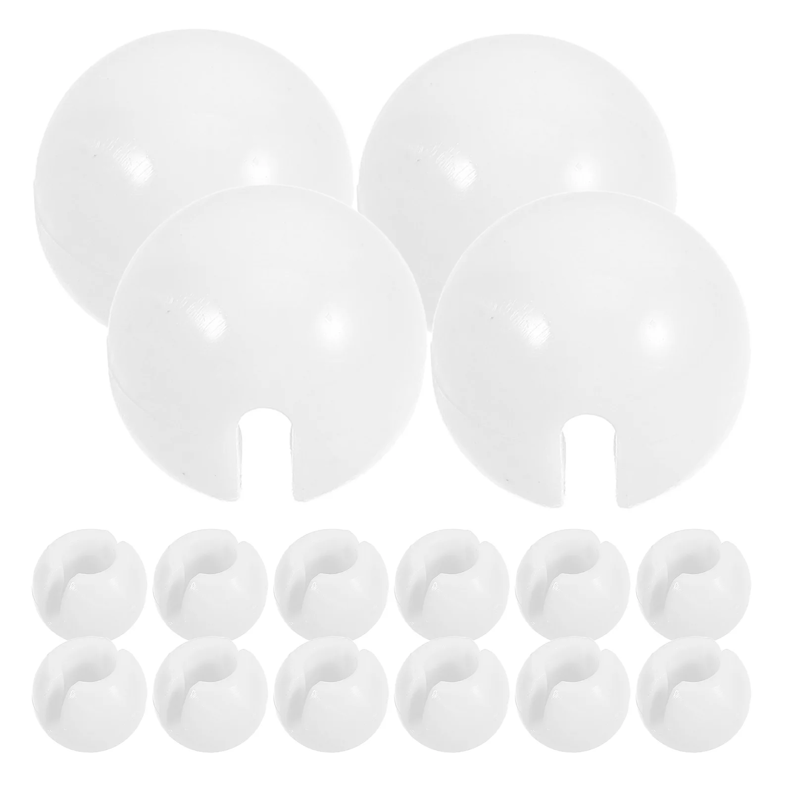 

24 Pcs Bead Chain Stopper Vertical Blinds Roller Shade Connector Small Plastic Repair Parts Blind Accessories Curtains Chain