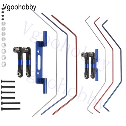 Kit barra antirollio RC Barra antirollio anteriore e posteriore Barra antirollio ampia per auto RC 1/10 Traxxas Slash 2WD