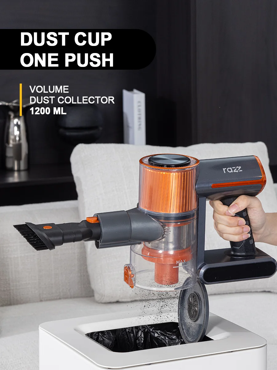 2 سرعات الساخن بيع مكنسة كهربائية محمولة مع شاشة تعمل باللمس المنزلية عصا المكنسة الكهربائية عالية الطاقة مكنسة كهربائية لاسلكية