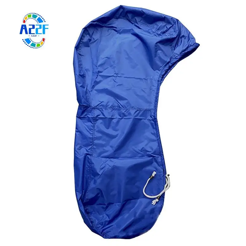 

A22F-420D Полная защита подвесного двигателя для лодки, синяя для двигателя, водонепроницаемый солнцезащитный козырек, пыленепроницаемый