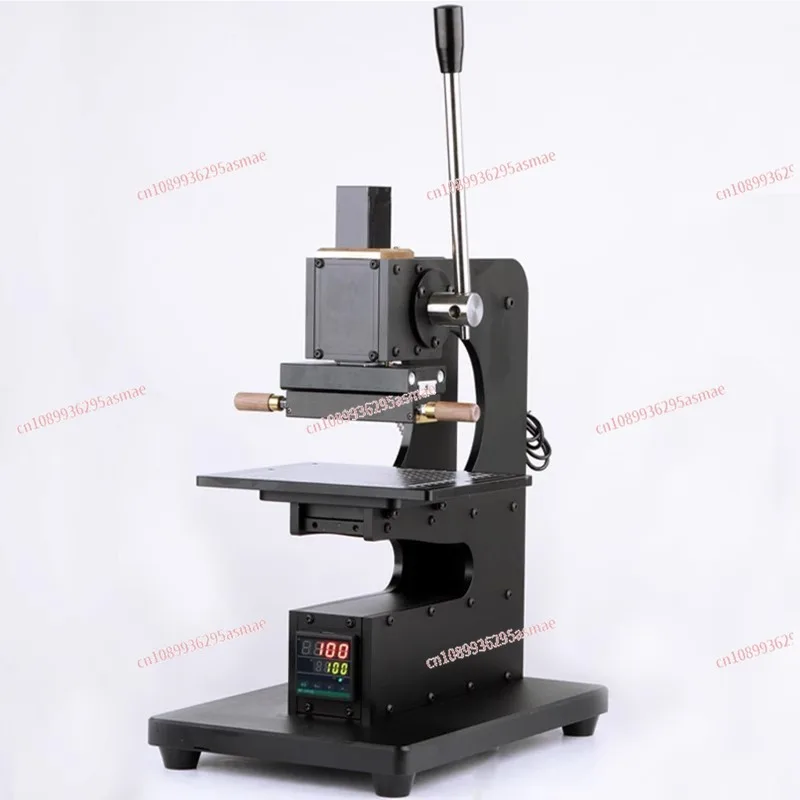 Small Manual Multifunctional Hot Stamping Machine | Heat Press for PU Leather/Wallets/Phone Cases/Logo Embossing