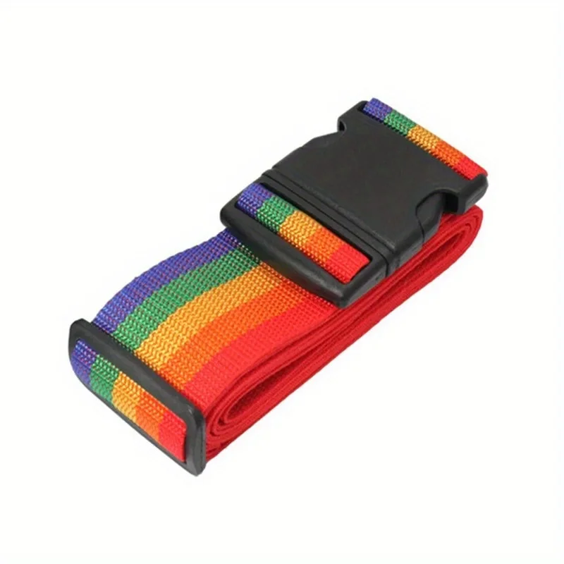 Travel Luggage Strap Adjustable Password Lock Packing Belt Baggage Secure Lock Anti-theft Luggage Strap Bundling Belt
