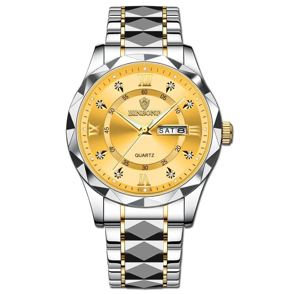 Men's Luxury Luminous Quartz Wristwatch