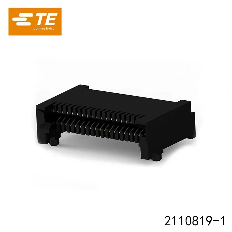 2110819-1 TE Connectivity Cage components, QSFP/QSFP+ series, cage component connectors