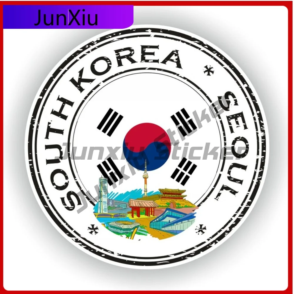 

South Korea Funny Motorcycle Anti Scratch Decal Decoration Waterproof Car Unique Fade Anime Motorcycle Cute Seal Vinyl