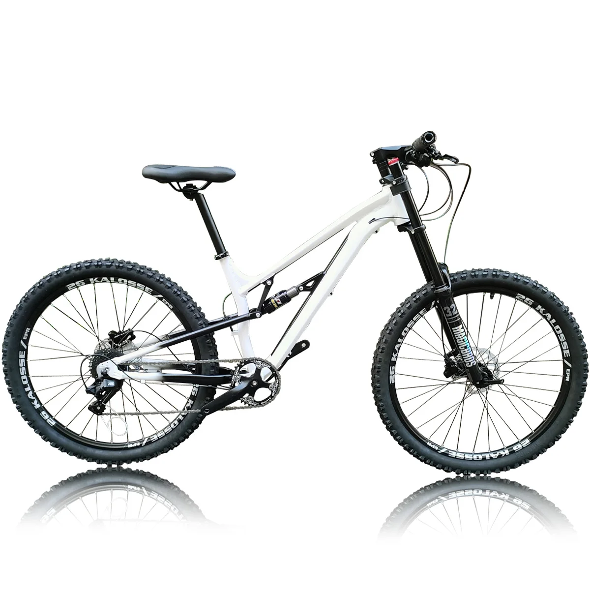 

Kalosse Adults Bike Bicycle Full Suspension 11Speed Mountain Bike 26/27.5*17 Mountain Bicycle Hydraulic Brakes