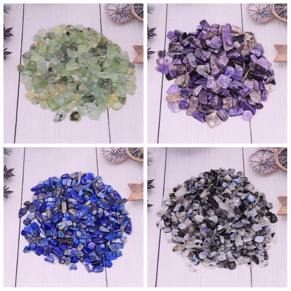 Natural Colorful Stone Gravel Minerals Quartz Healing Crystal For Jewelry Making Bulk Tumbled Gemstone Home Aquarium Decoration