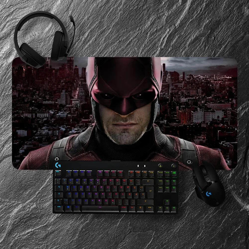 MINISO Marvel Daredevil Mousepads Non-slip Lockedge Office Student Gaming Thickened Large Writing Pad Cushion