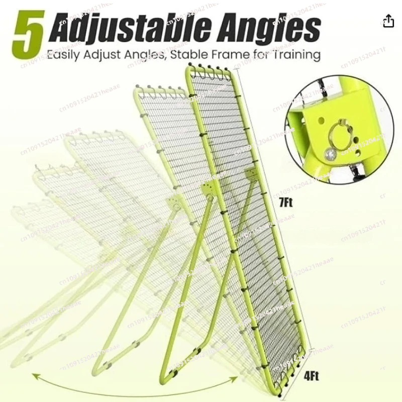 Suitable for adjustable volleyball training equipment rebound net for practice，Volleyball rebound net 7x4 feet ，