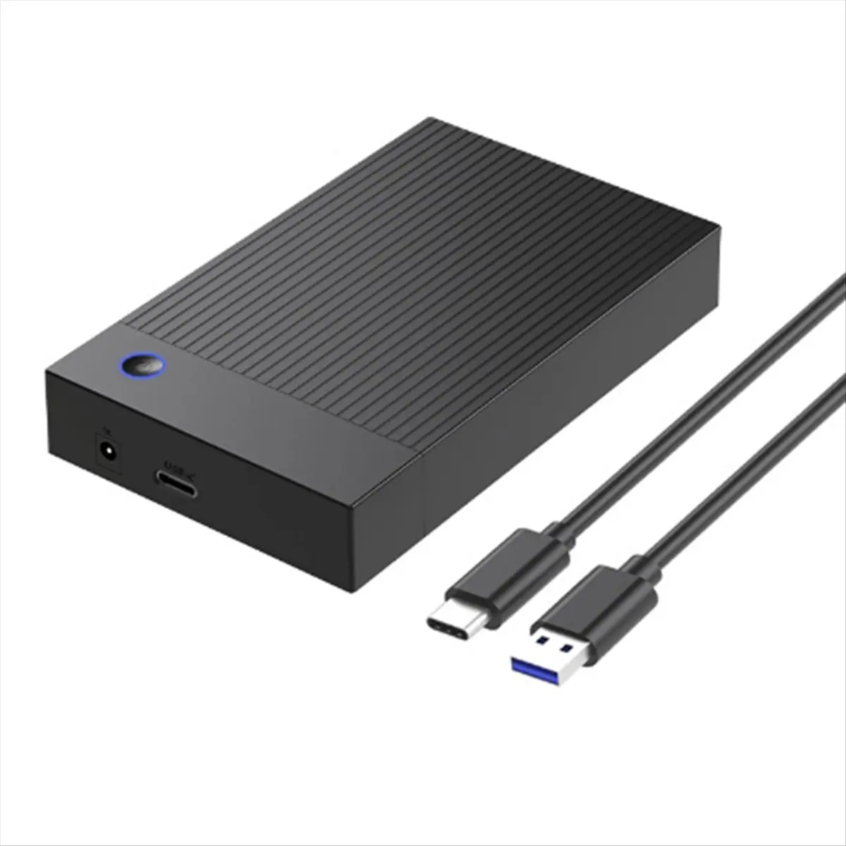 ABIU 3.5-Inch Mechanical Solid-State Game Hard Disk Box External SATA High-Speed Transmission USB3.1 Mobile Hard Disk Box