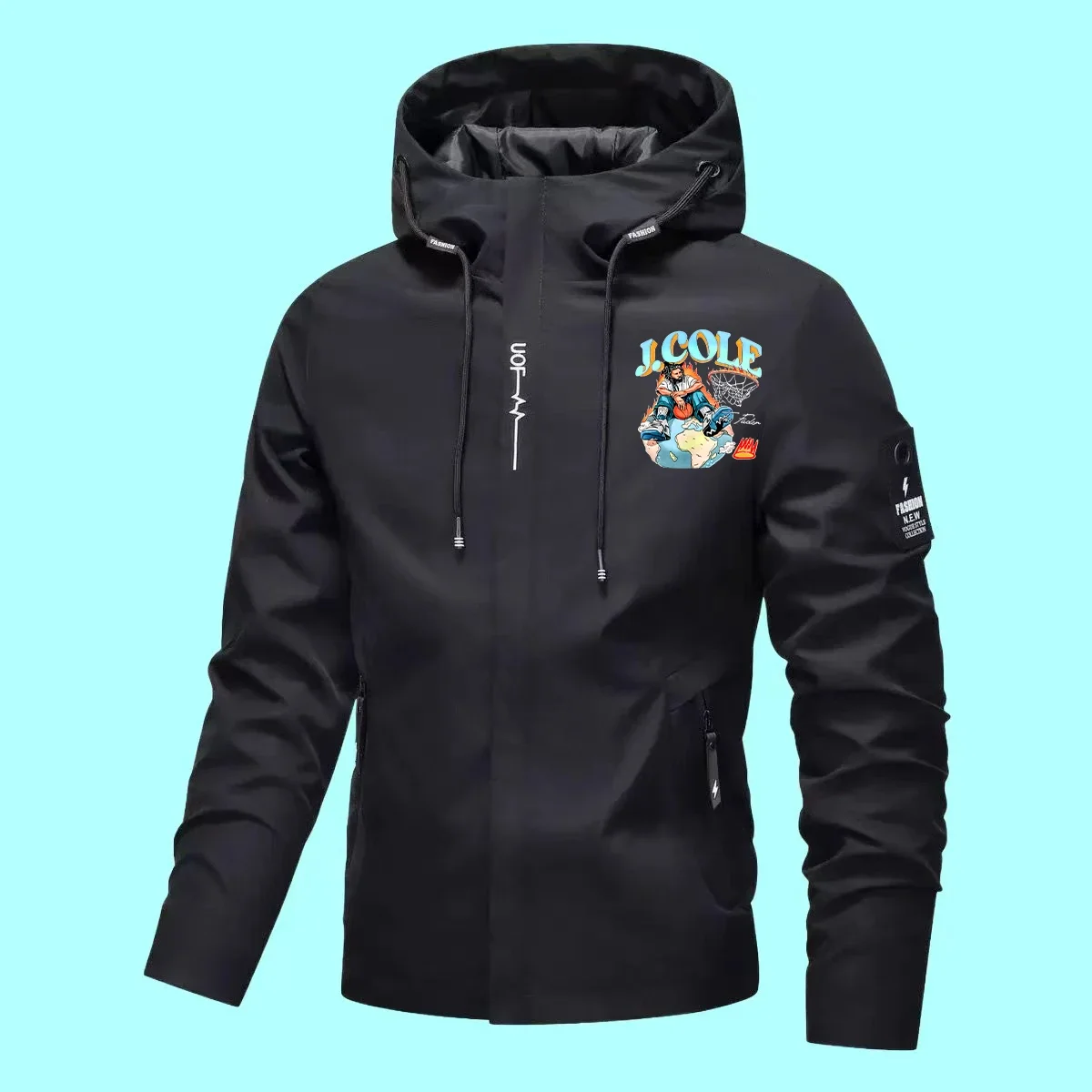 

Этот приталенный повседневный мужской пиджак имеет новый стиль, классические детали, мультяшные принты, костюмы для домашней одежды, покупки и повседневные поездки.