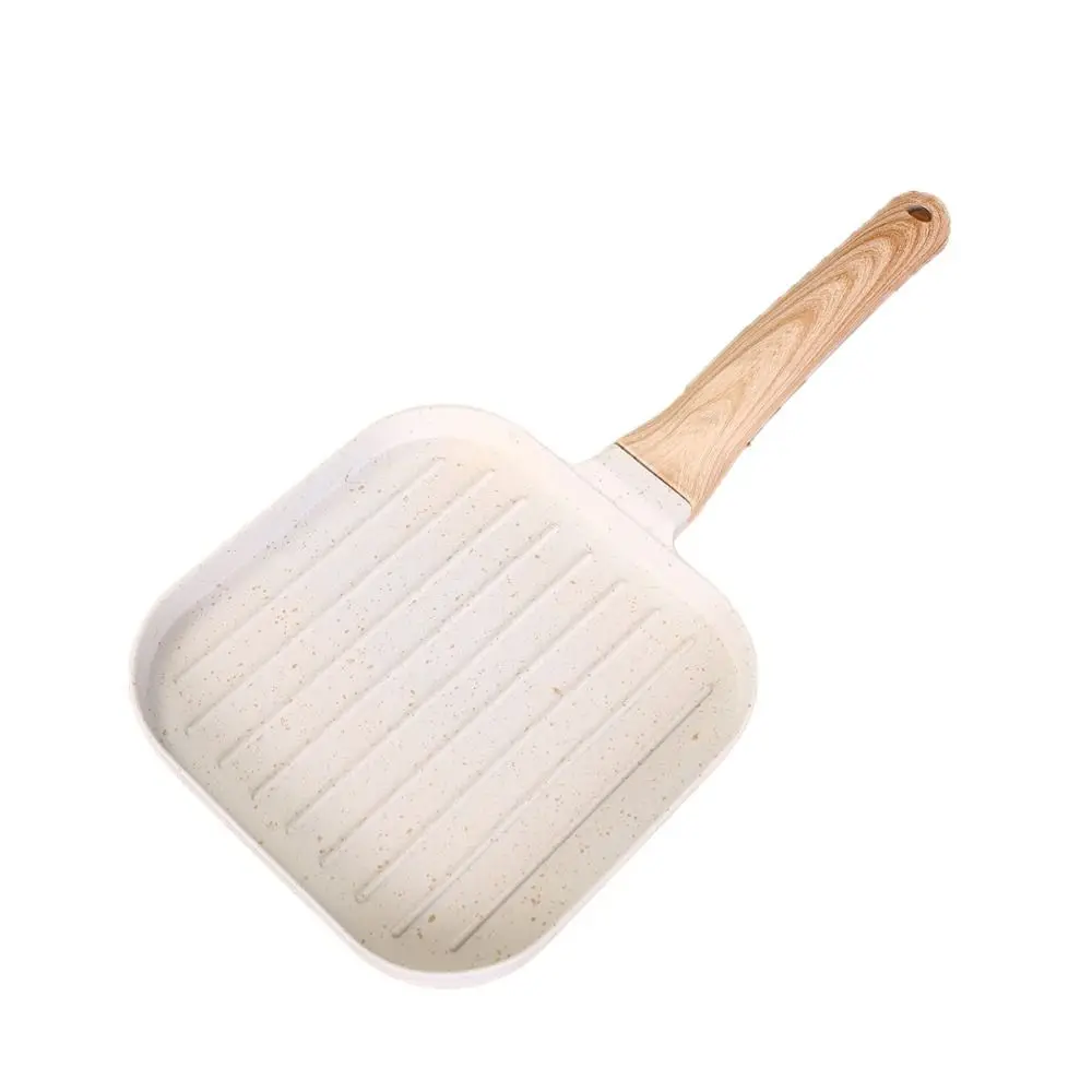 

Universal Nonstick Omelet Pan White/black Divided Steak Frying Pan 1/2/4 Grids Thickened Pancake Pan Bacon