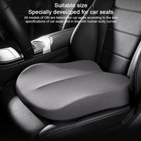 Car Booster Seat Cushion Memory Foam Height All-season Universal Sciatica Relief Pillow Correct Sitting Pad Accessories