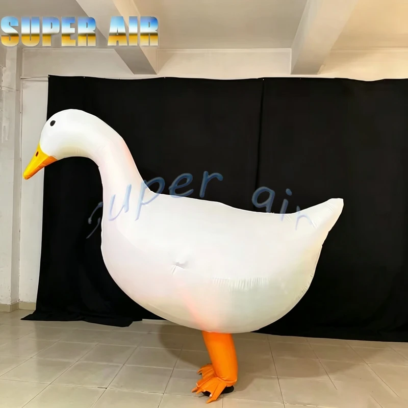 Realistic Large Inflatable Duck & Goose Model for Farm Park, Parade, Fair, Photo Booth, Lawn, Event Exhibition Decoration