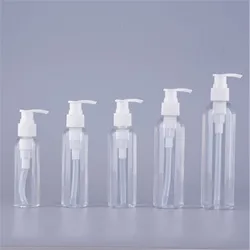 10 Stks/partij 100Ml 120Ml 180Ml 250Ml Hervulbare Pomp Fles Lege Plastic Dispenser Voor Lotion Shampoo Body douche