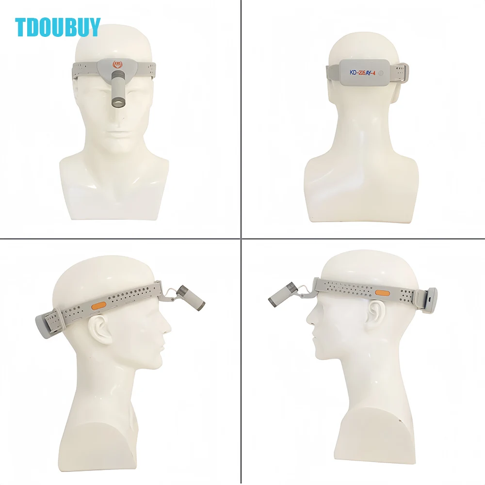 TDOUBUY Spot LED Dental Dental Light 5W High Brightness Headlamp For Pet Hospital, Beauty Salon, Headband Adjustable KD-205AY-4